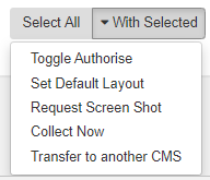 Transfer with Selected